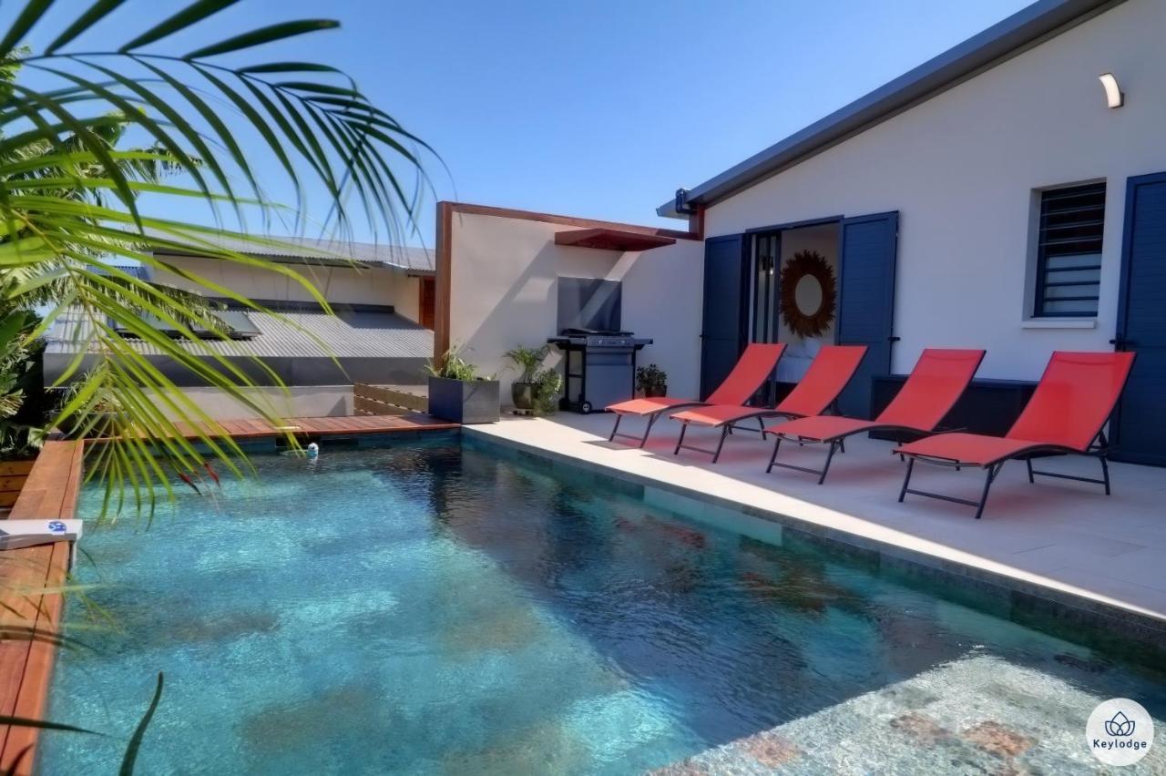 Villa Aina - Piscine 4 Etoiles - Vue Mer - Saint Leu 外观 照片