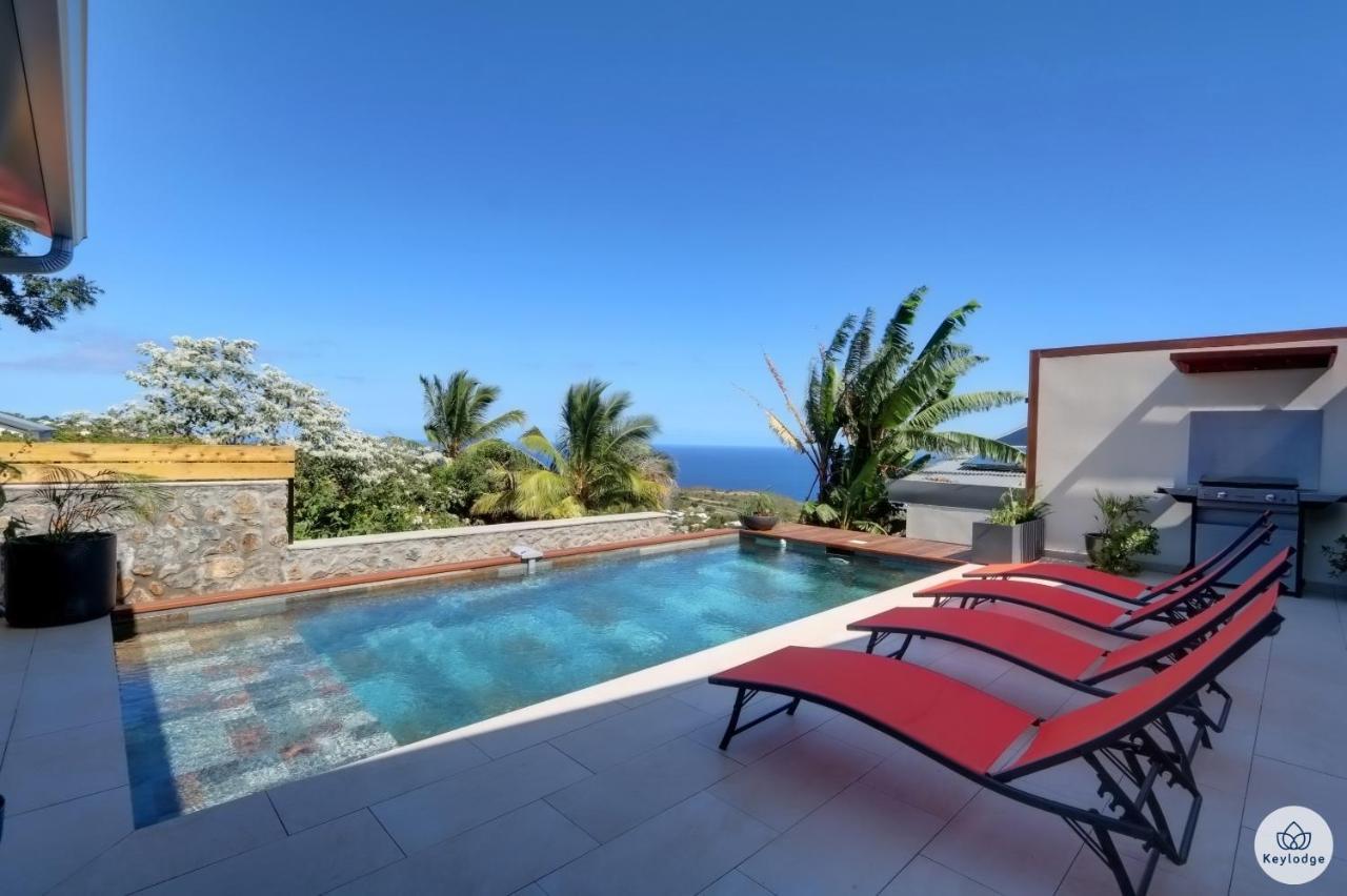 Villa Aina - Piscine 4 Etoiles - Vue Mer - Saint Leu 外观 照片
